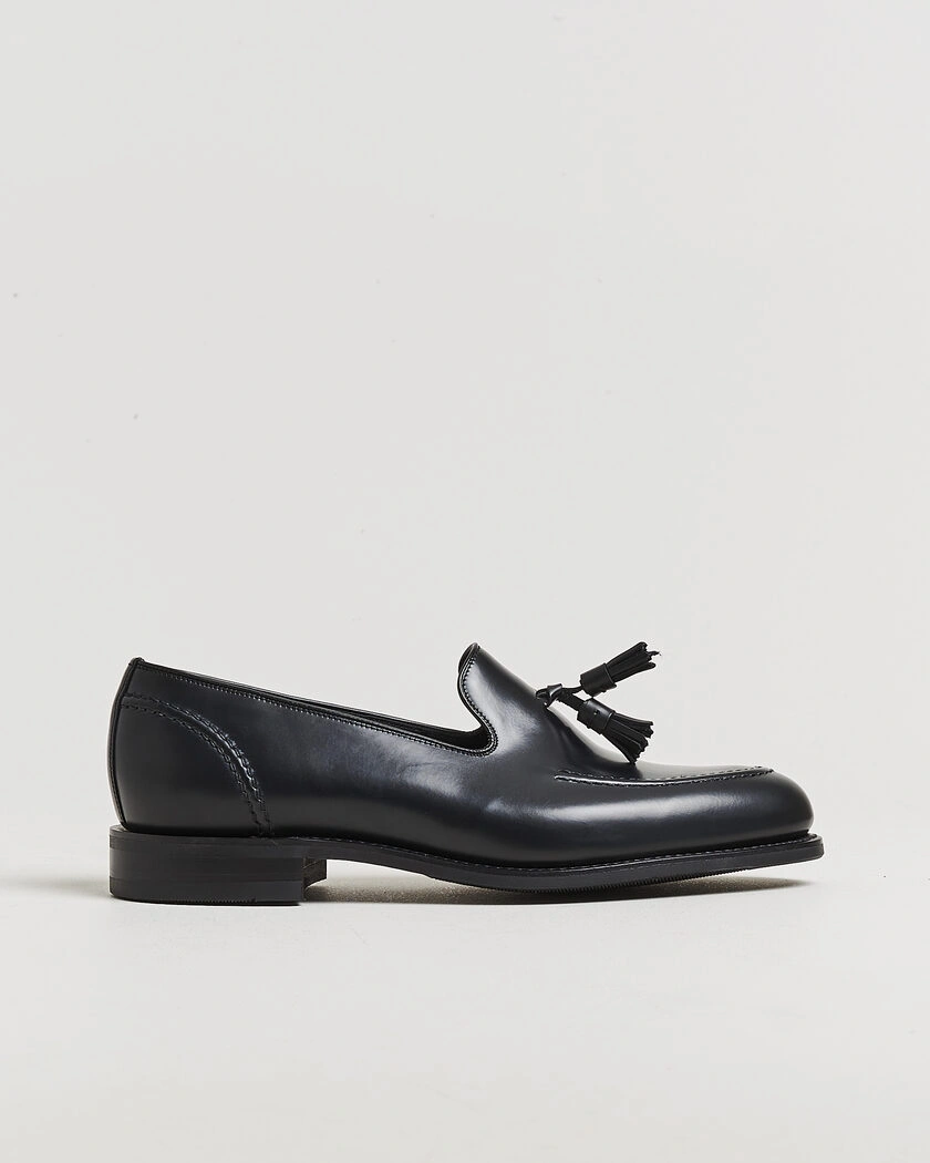Loake 1880 Brunel Leather Tassel Loafer Black – Sort