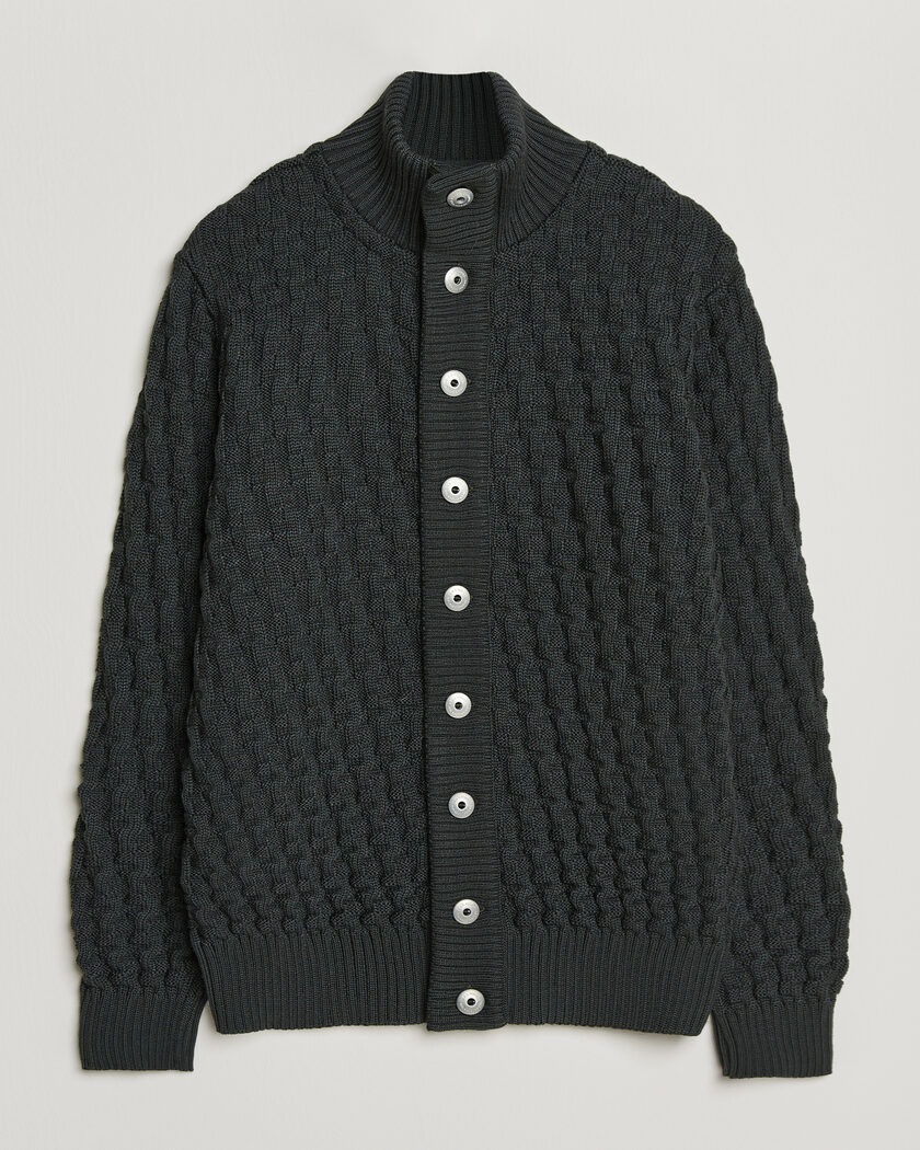 S.N.S. Herning Stark Cardigan Terrain Green – Grøn