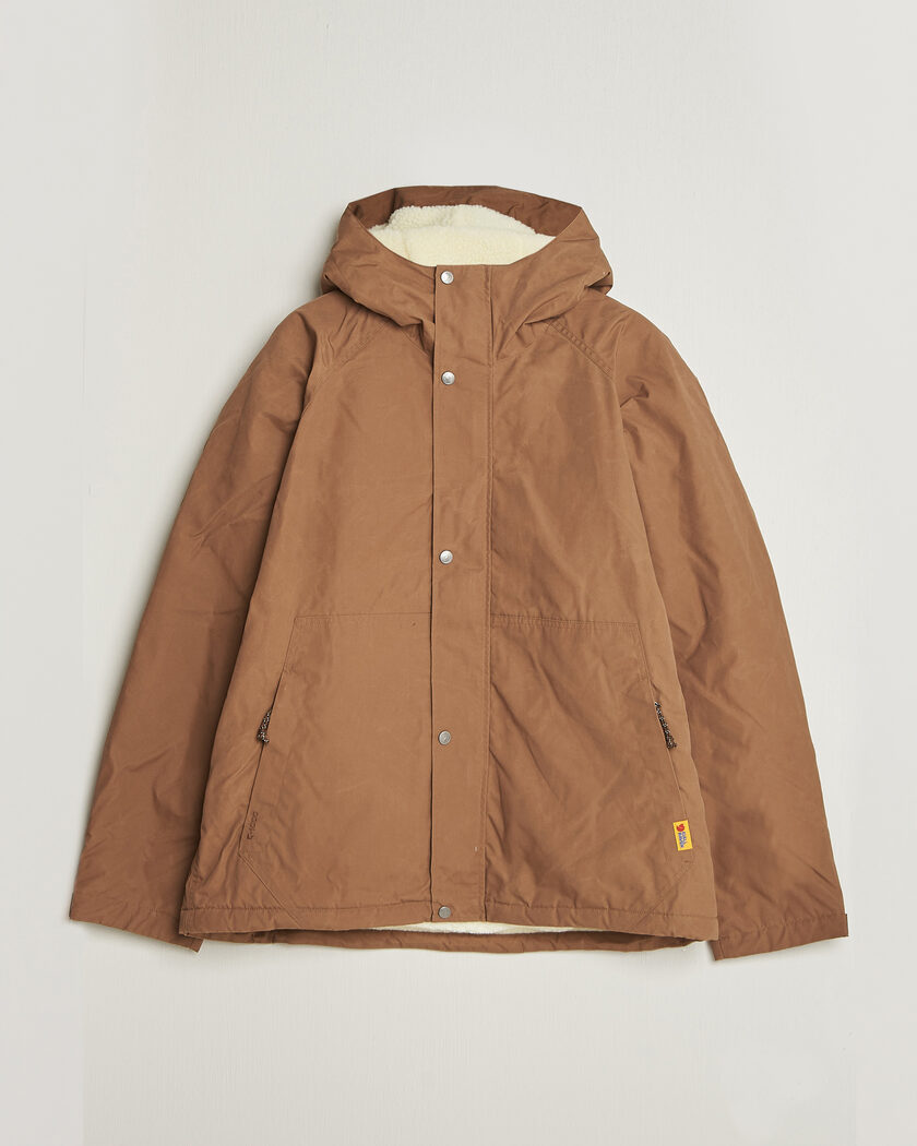 Fjällräven Vardag G-1000 Pile Jacket Wood Brown – Brun