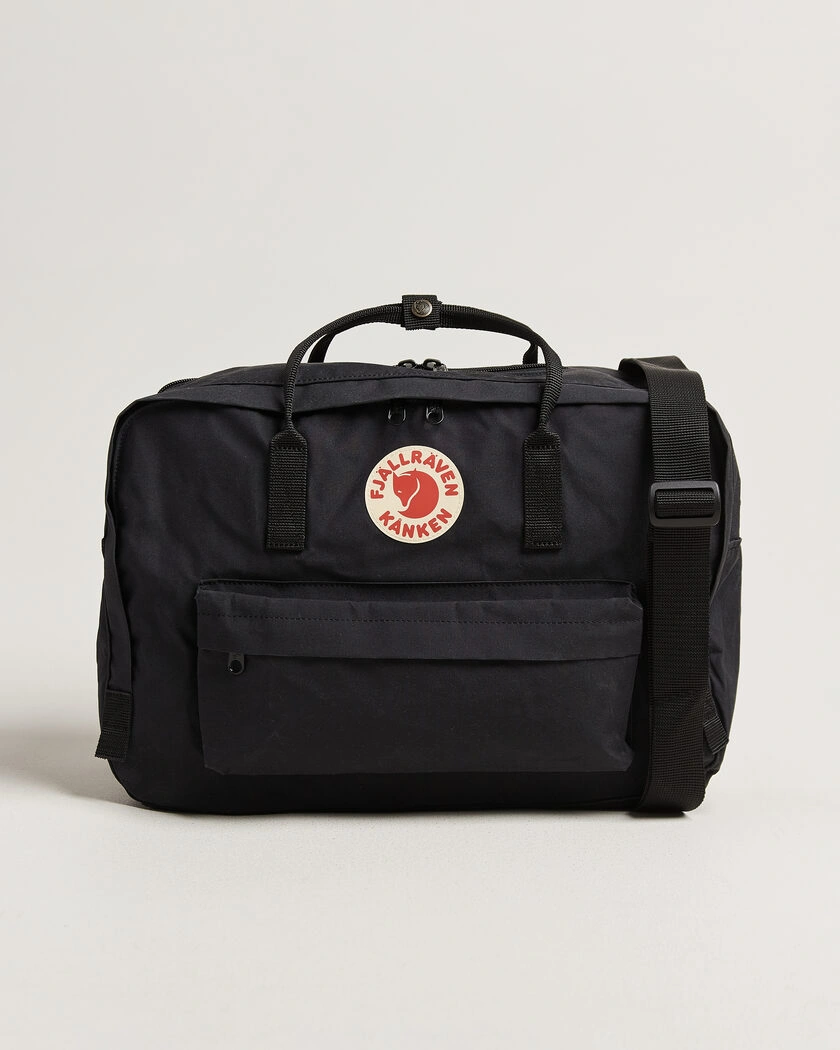 Fjällräven Kånken Weekender Black – Sort