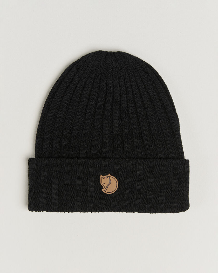 Fjällräven Byron Wool Hat Black – Sort