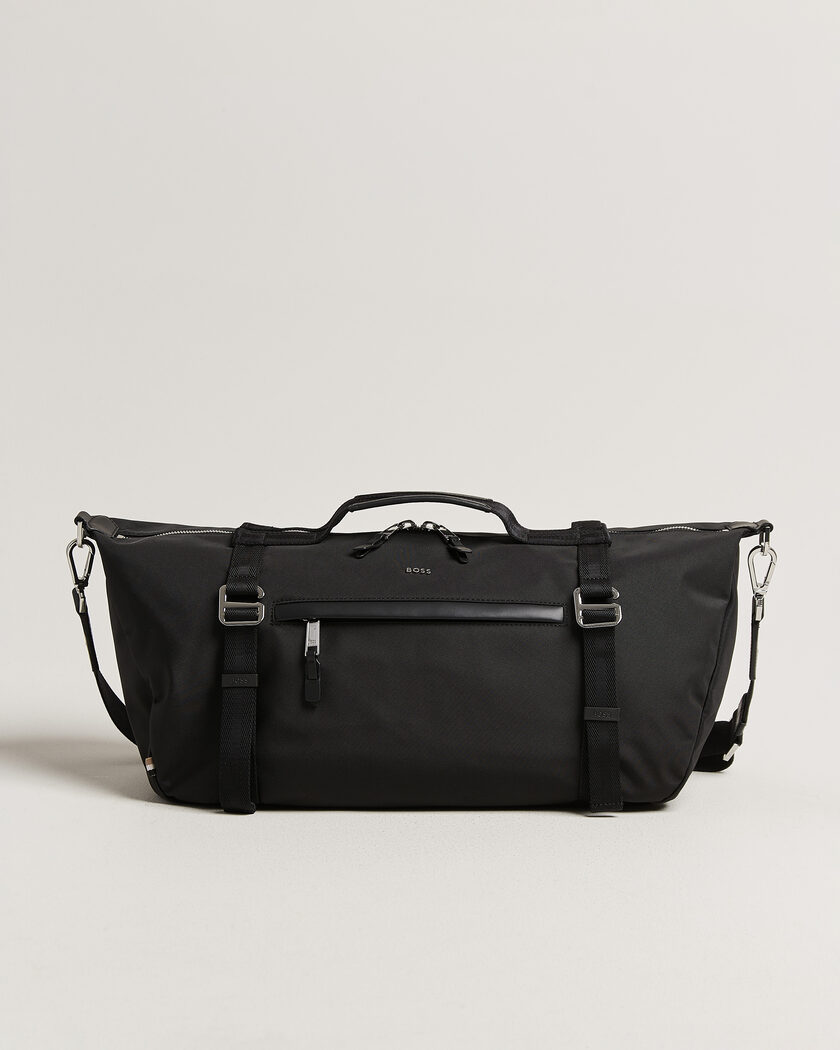 BOSS BLACK Highway Holdall Black – Sort