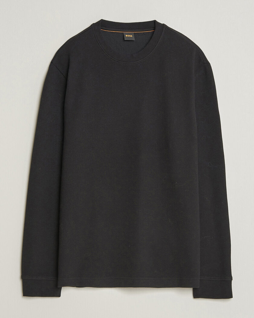 BOSS ORANGE Tempesto Sweater Black – Sort