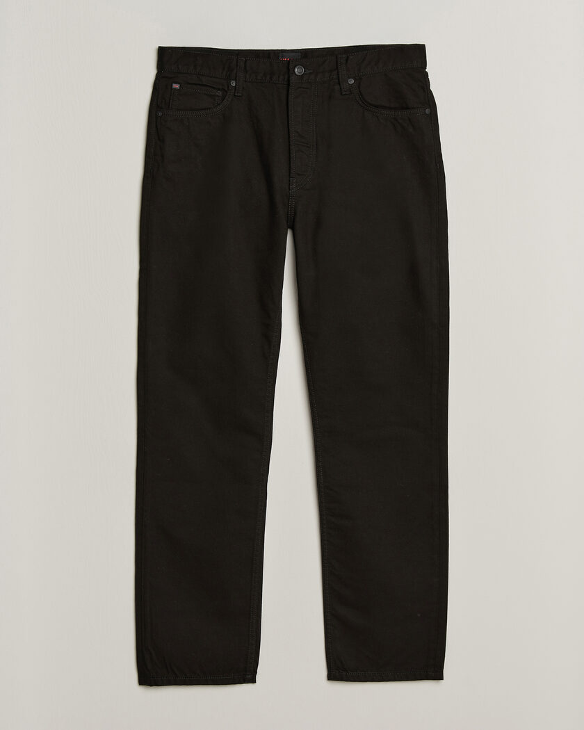 HUGO 840 Regular Fit Jeans Black – Sort