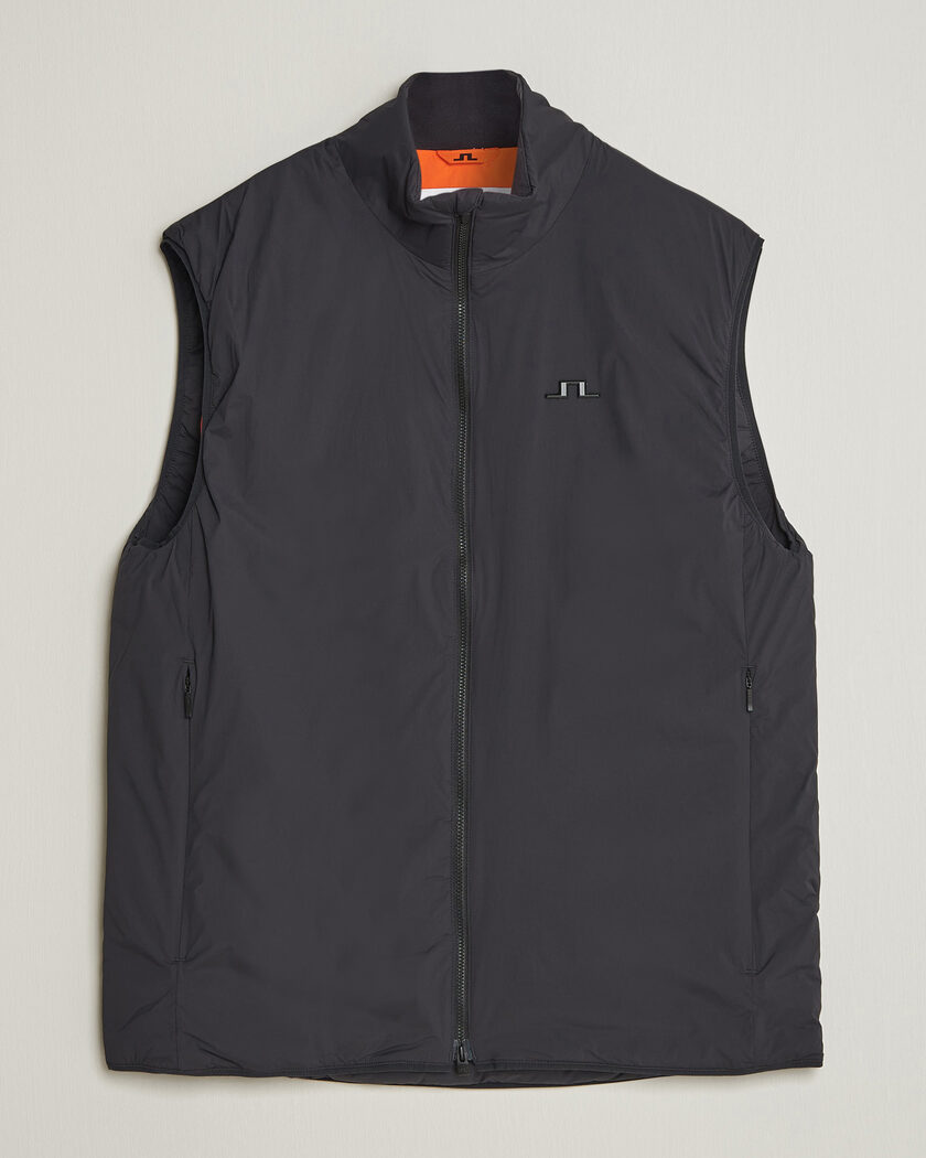 J.Lindeberg Clinton Padded Vest Black – Sort