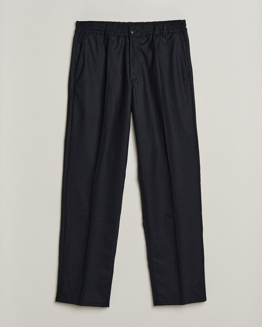 Forét Clay Wool Pants Navy – Blå