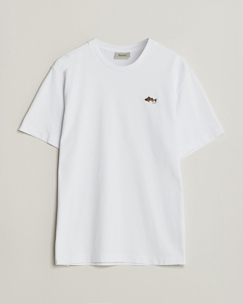 Forét Perch T-Shirt White – Hvid