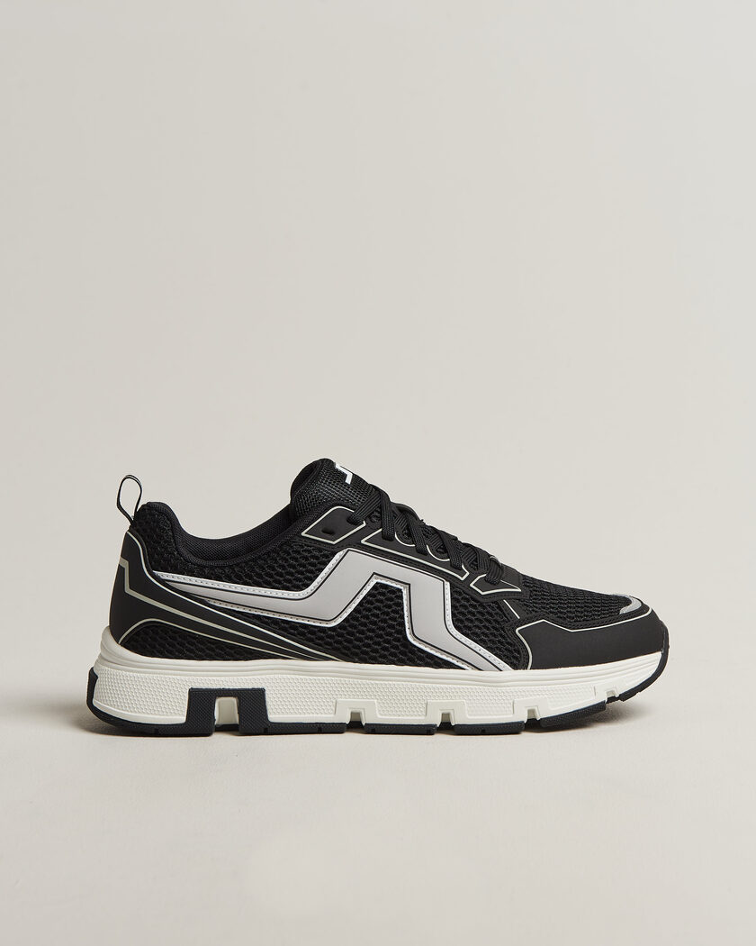 J.Lindeberg Vent 500 Sport Running Sneaker Black – Sort