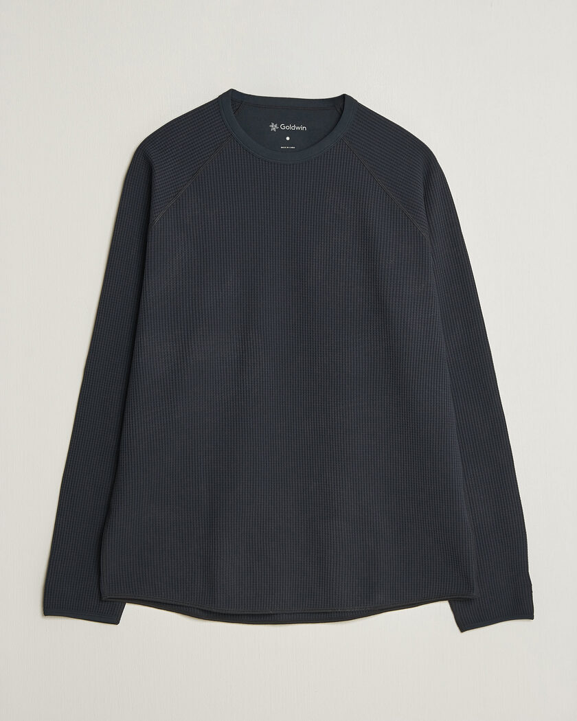 Goldwin WF Light Long Sleeve T-Shirt Black – Sort