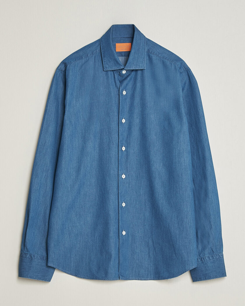 Grigio Denim Shirt Light Blue – Blå