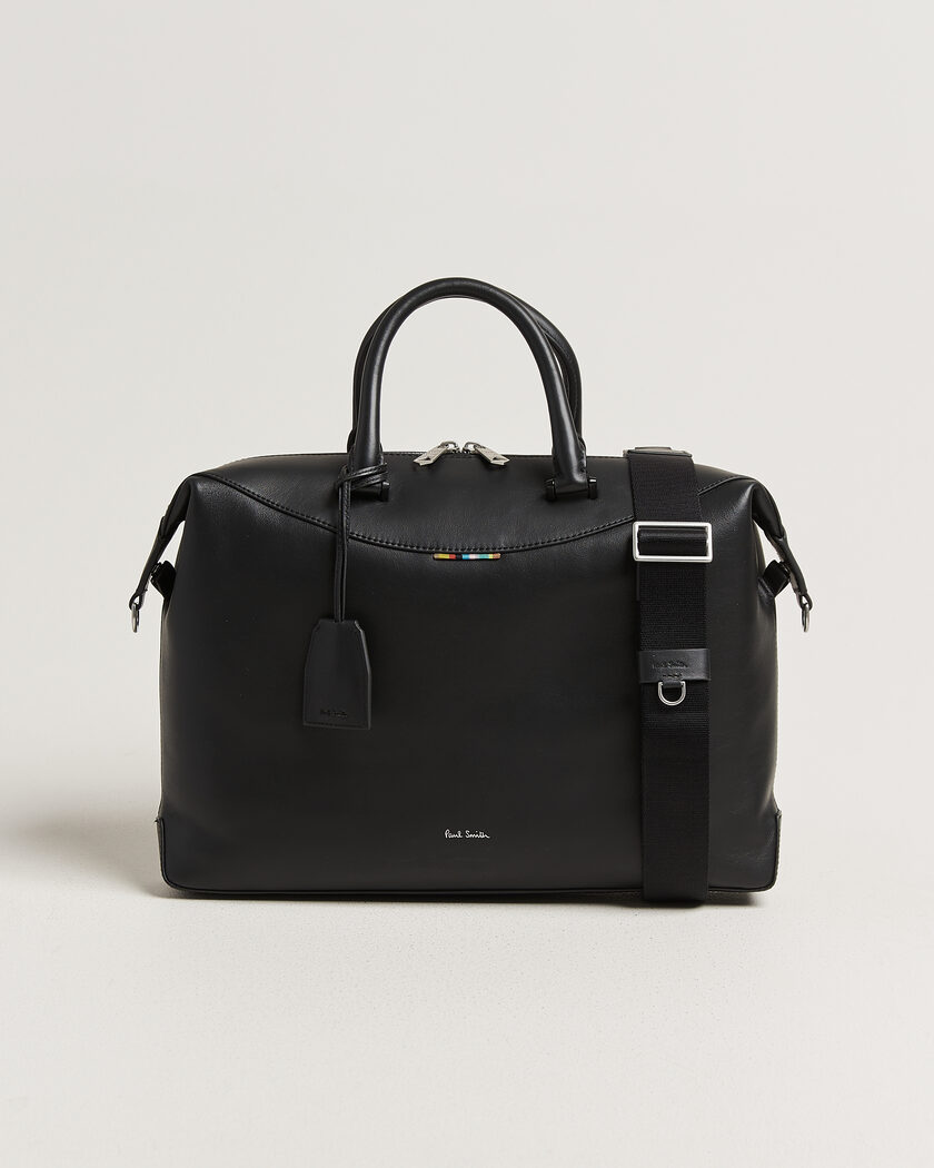 Paul Smith Leather Briefcase Black – Sort