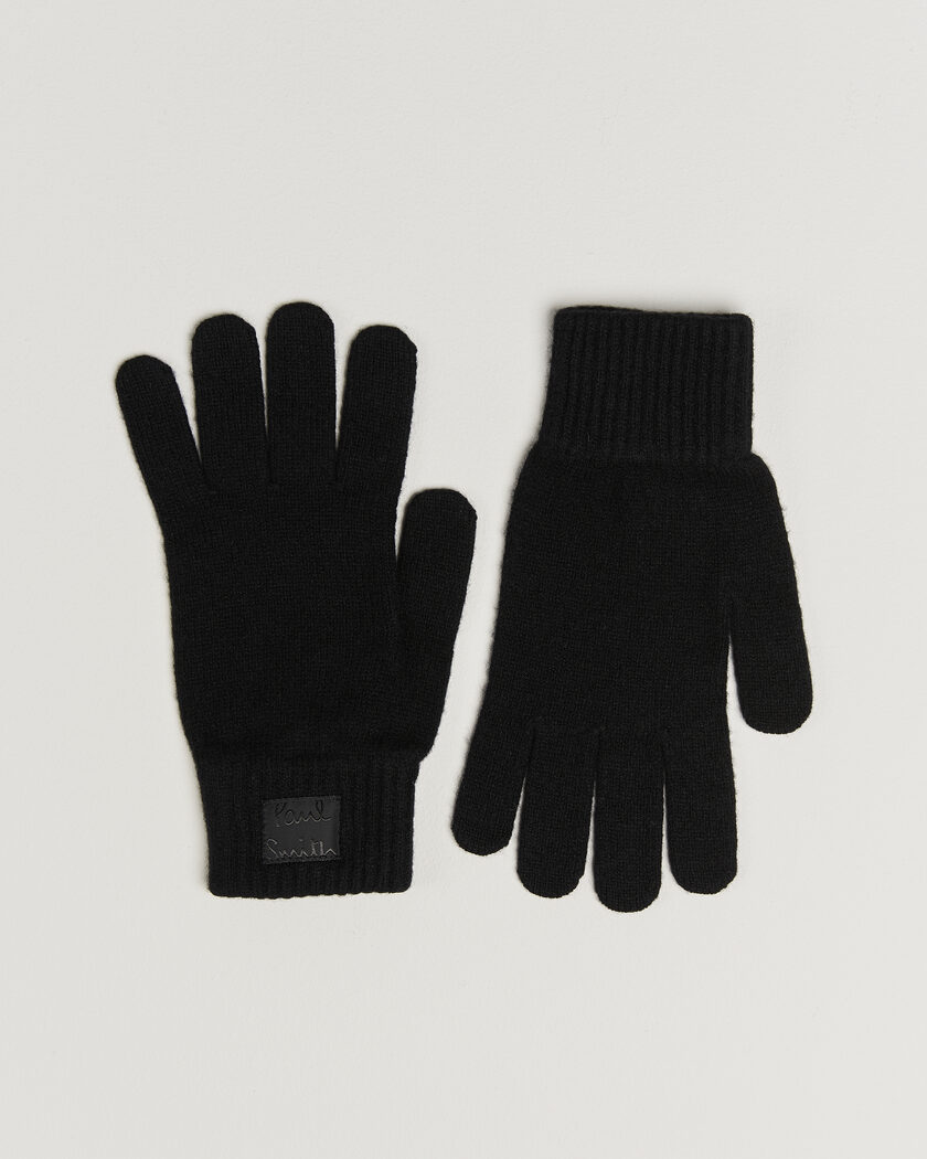 Paul Smith Cashmere Glove Black – Sort