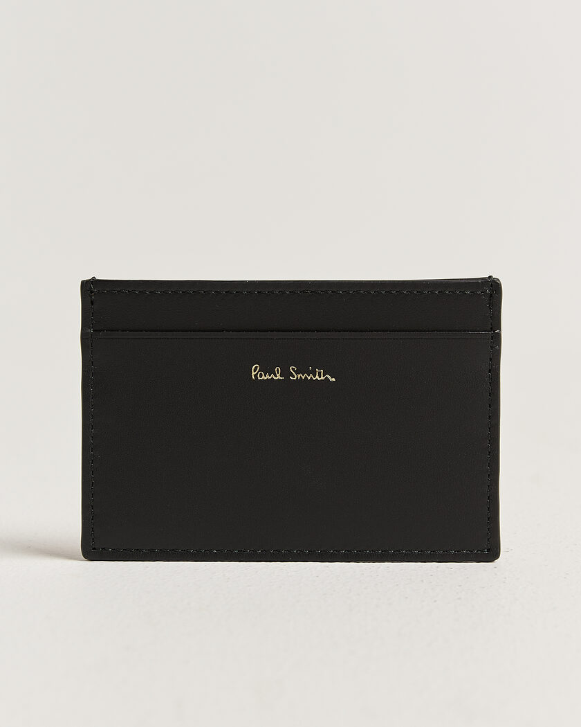Paul Smith Signature Stripe Card Holder Black – Sort