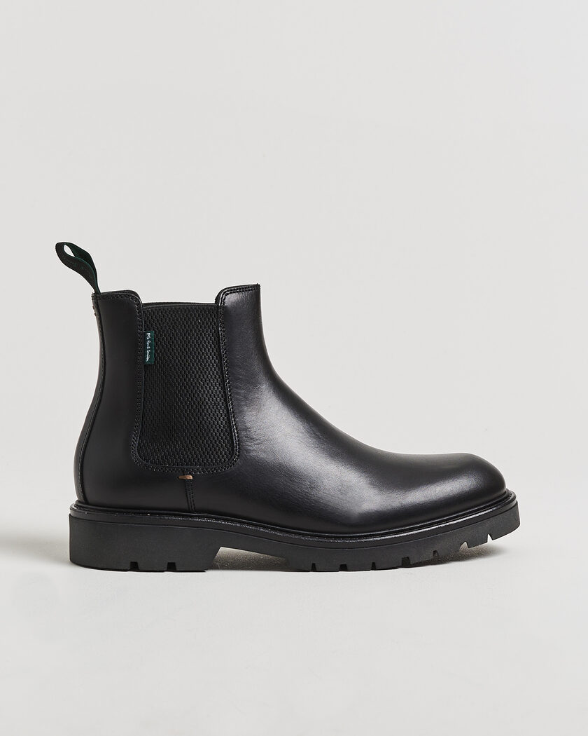 PS Paul Smith Xenon Leather Chelsea Boot Black – Sort