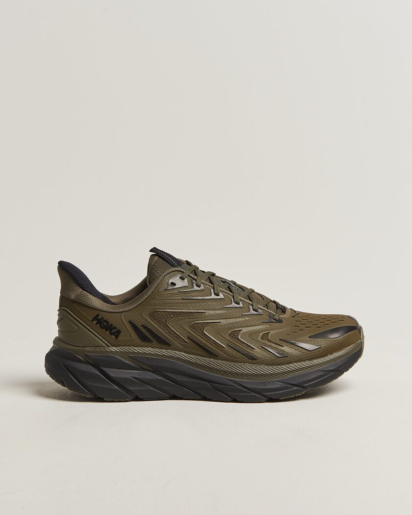 Hoka Clifton UTL Antique Olive/Black – Grøn