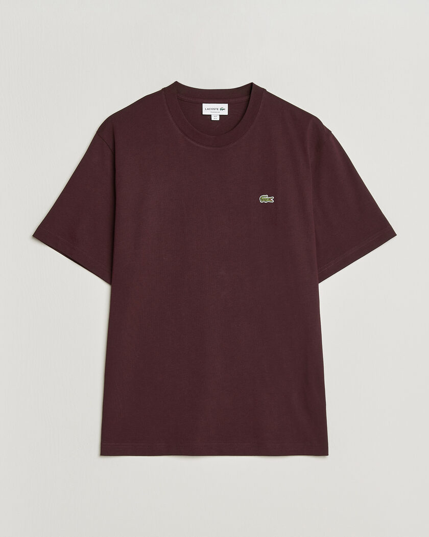Lacoste Crew Neck T-Shirt Oxalis – Rød
