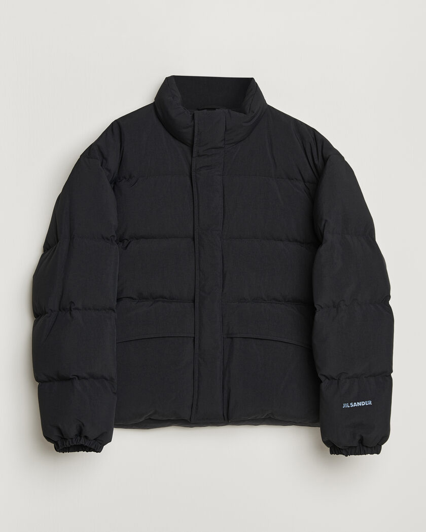 Jil Sander Down Puffer Black – Sort