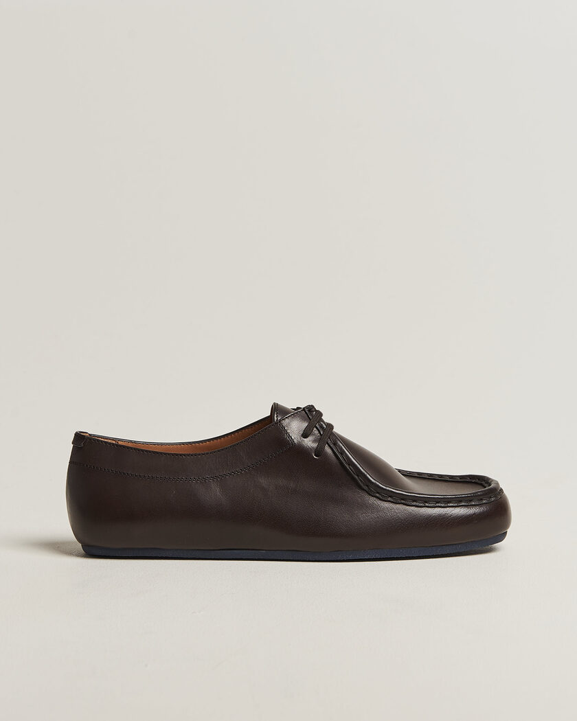Jil Sander Leather Derbies Cacao – Brun