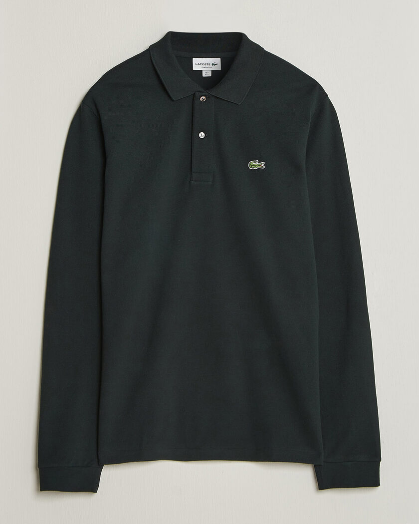 Lacoste Original Long Sleeve Polo Piké Dark Varech – Grøn