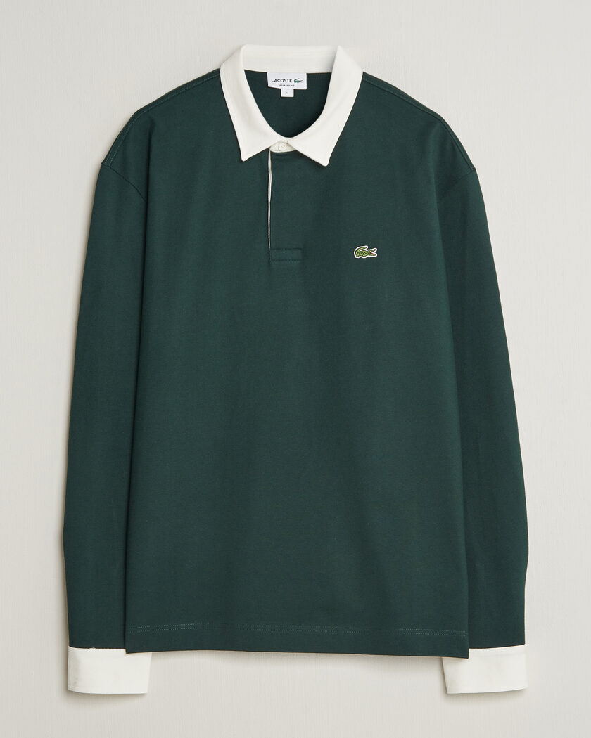 Lacoste Heavy Cotton Rugger Sinople – Grøn