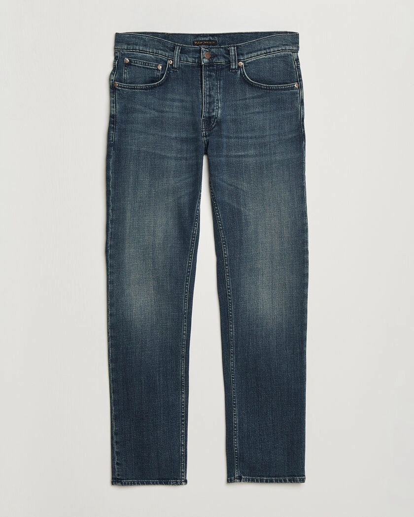 Nudie Jeans Solid Ollie Jeans Epic Ink – Blå
