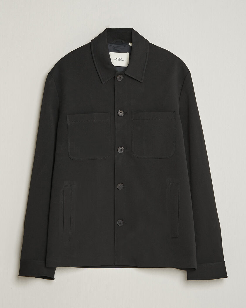 LES DEUX Marsielle Hybrid Jacket Black – Sort