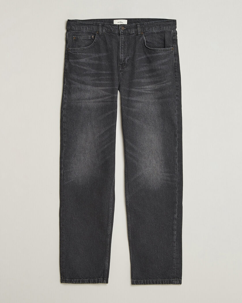 LES DEUX Ryder Denim Jeans Black Wash – Sort