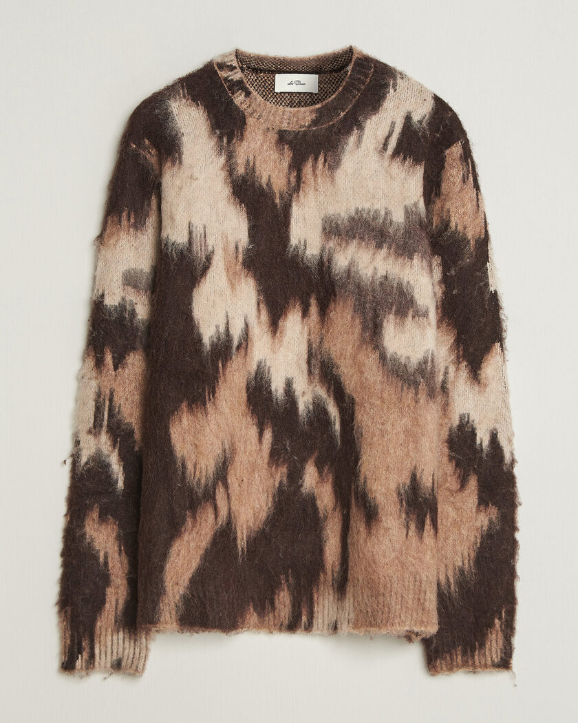 LES DEUX Forrest Crewneck Knit Brown – Brun