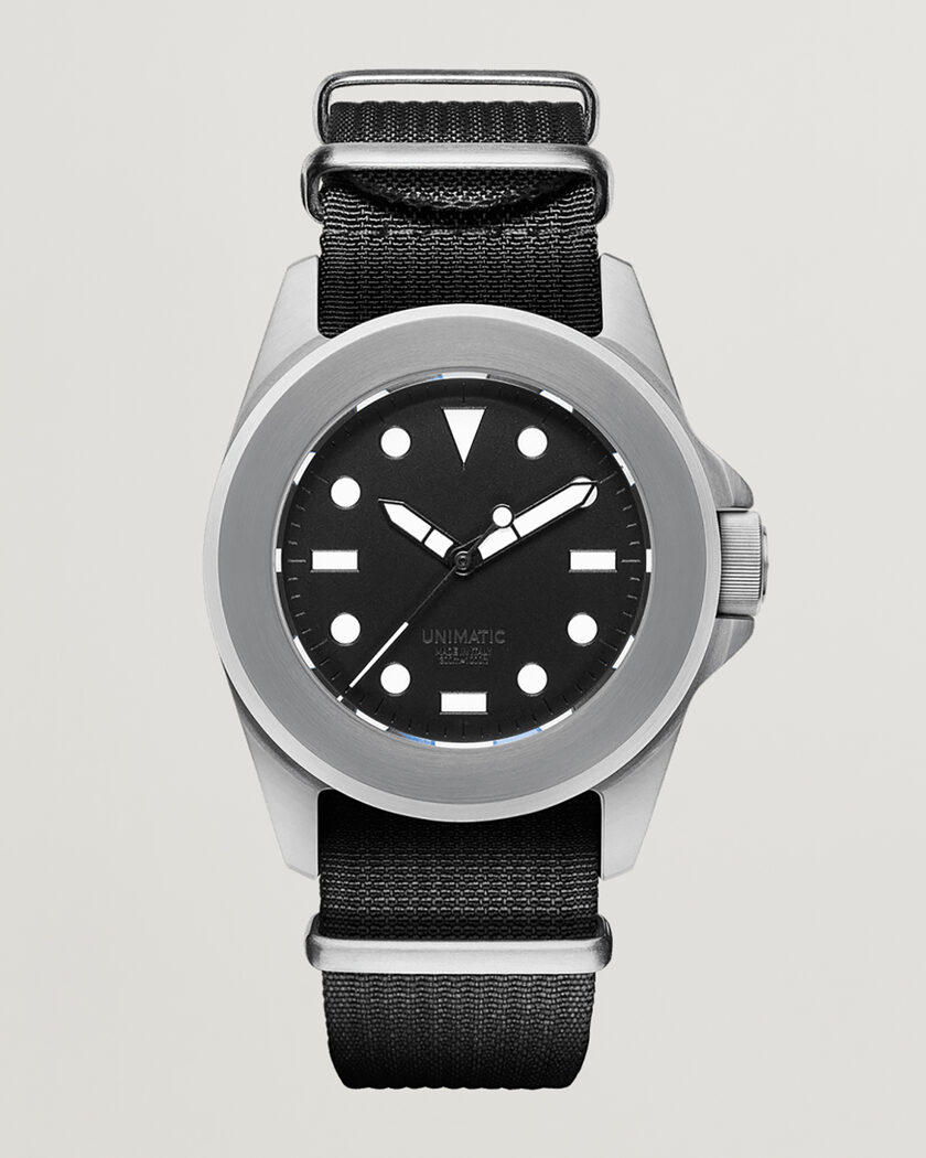 UNIMATIC Modello Quattro Limited Military Watch Black – Sort