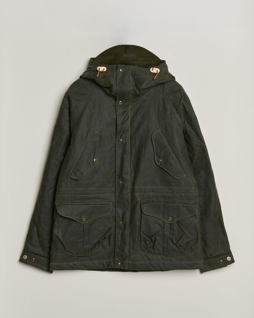 Manifattura Ceccarelli New Fisherman Parka Dark Green – Grøn