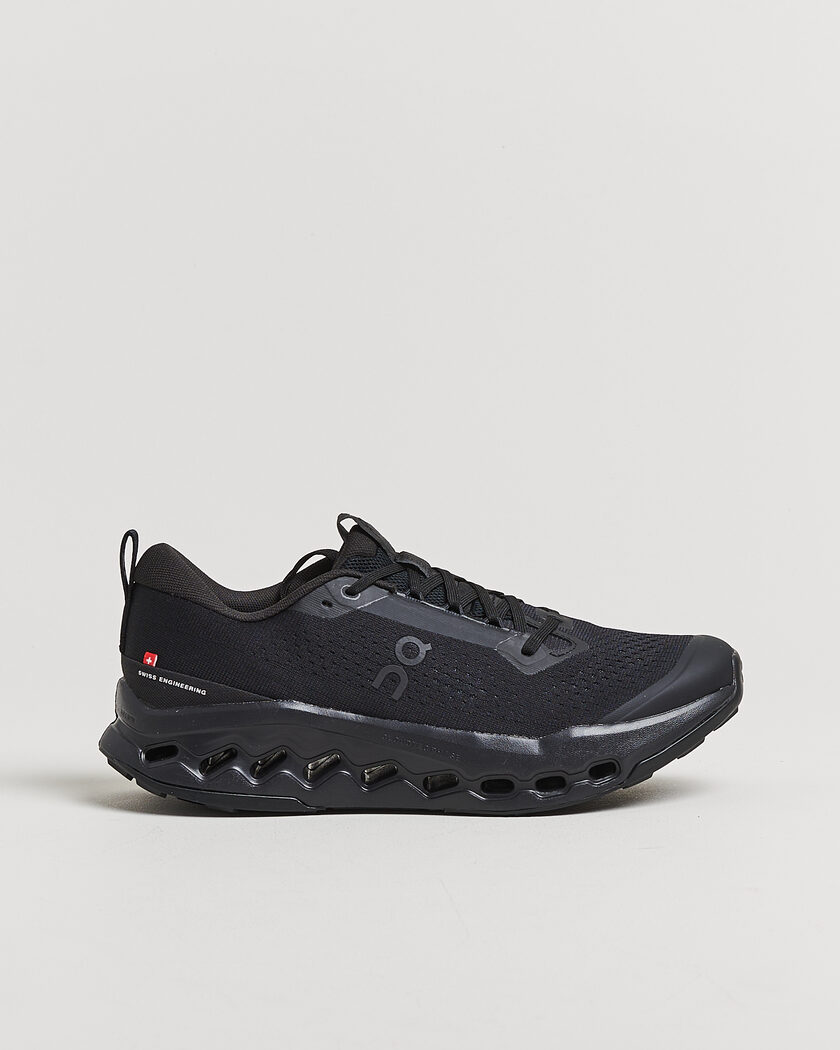 On Cloudsurfer Trail 2 Black/Eclipse – Sort