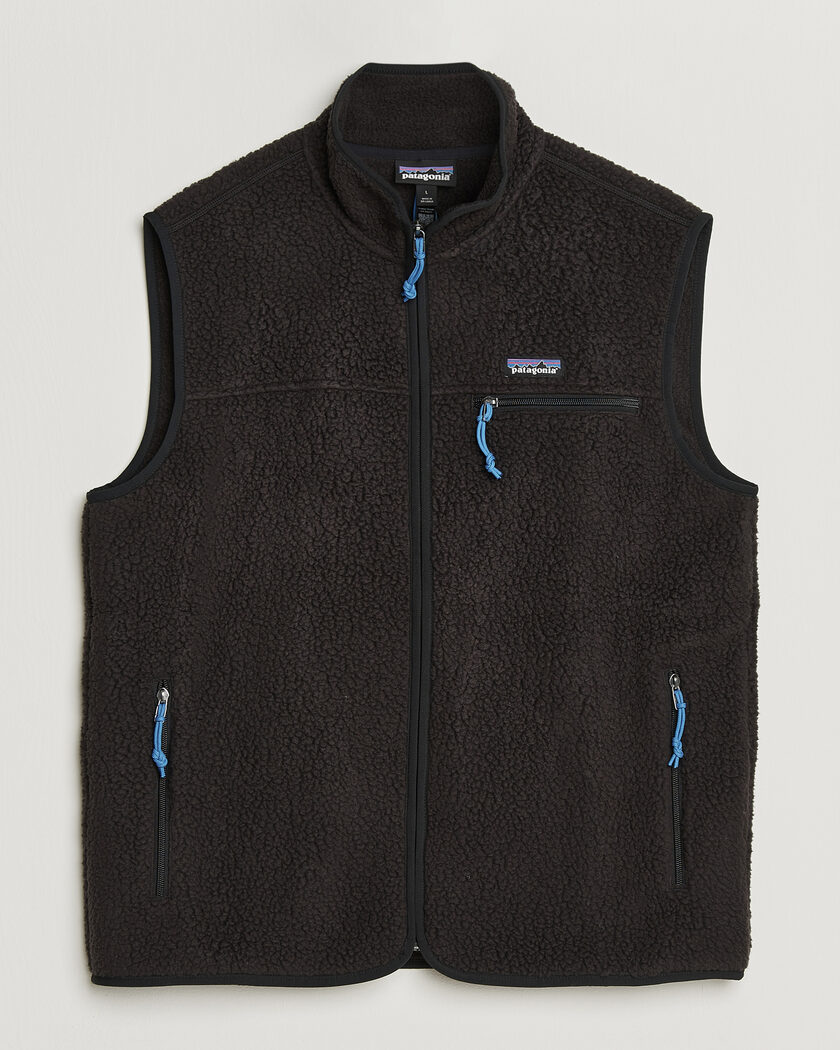 Patagonia Retro Pile Vest Black – Sort