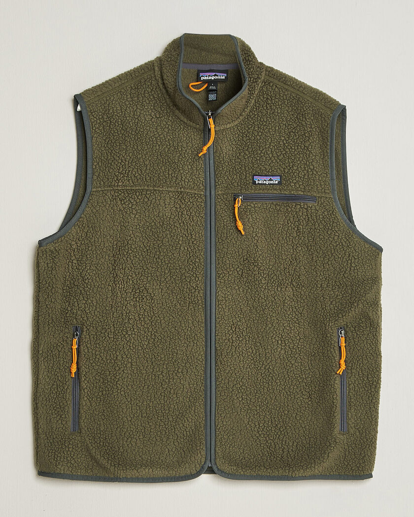 Patagonia Retro Pile Vest Basin Green – Grøn