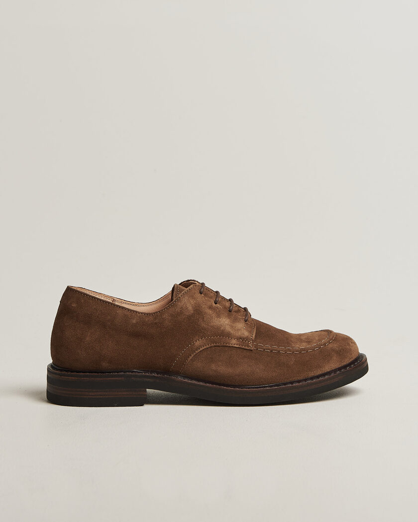 Astorflex Carlflex Moc Toe Dark Khaki Suede – Brun