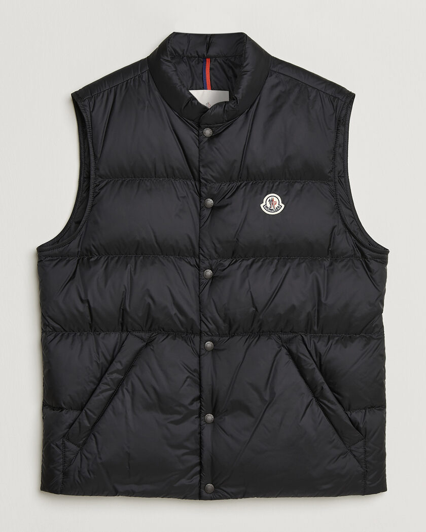 Moncler Tuquerouye Down Vest Black – Sort