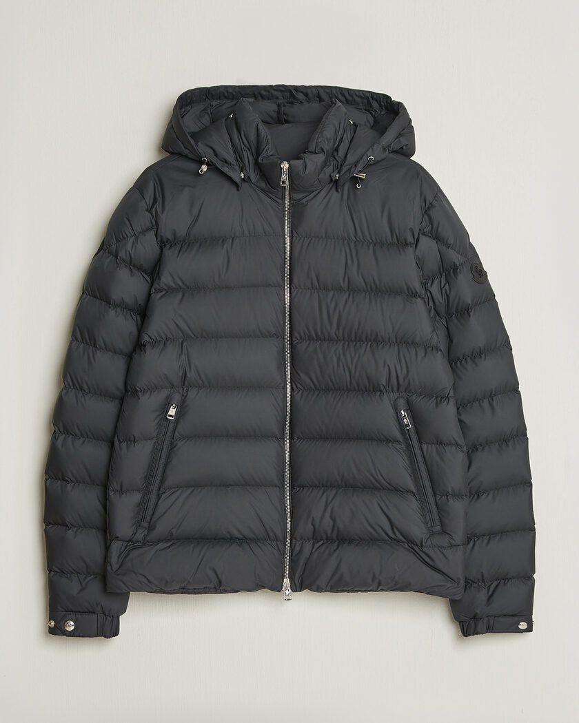 Moncler Arneb Hooded Down Jacket Black – Sort