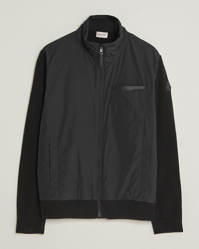 Moncler Hybrid Jacket Black – Sort