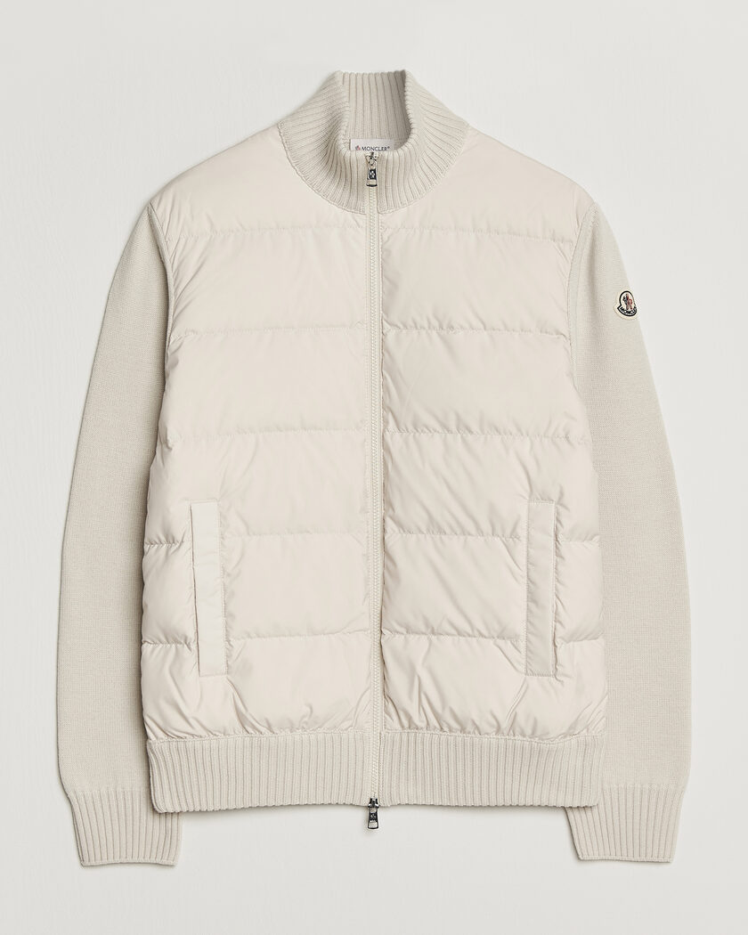 Moncler Padded Hybrid Jacket Grey – Grå