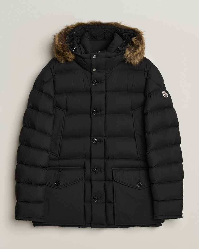 Moncler Clunye Down Parka Black – Sort