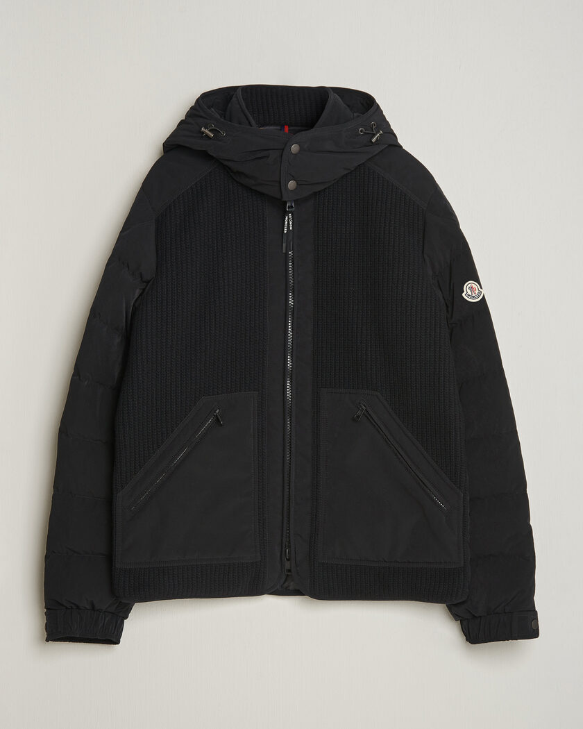 Moncler Pelat Down Jacket Black – Sort