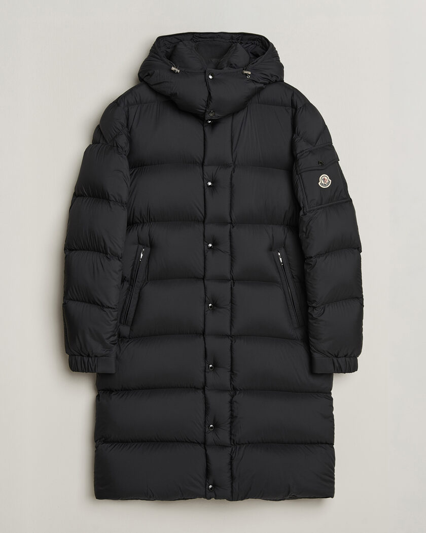 Moncler Hanoverian Down Parka Black – Sort