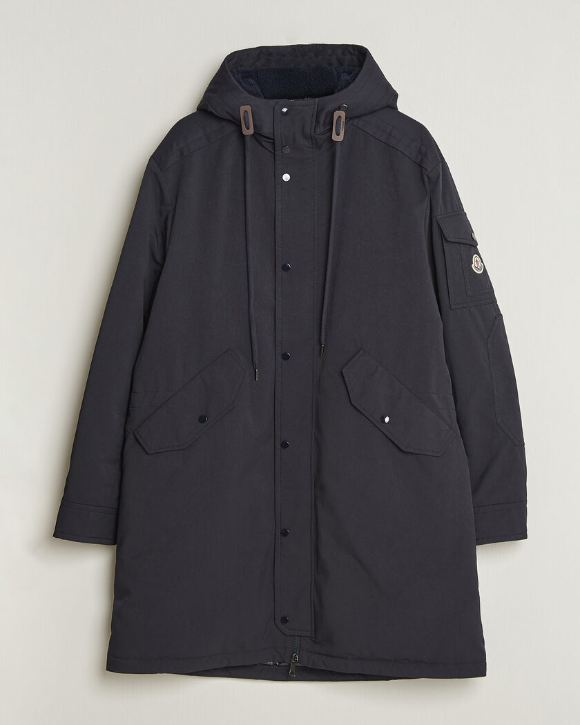 Moncler Nahan Parka Navy – Blå