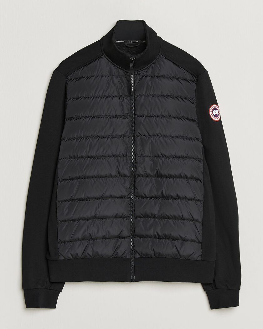 Canada Goose Hybridge Huron Full Zip Jacket Black – Sort