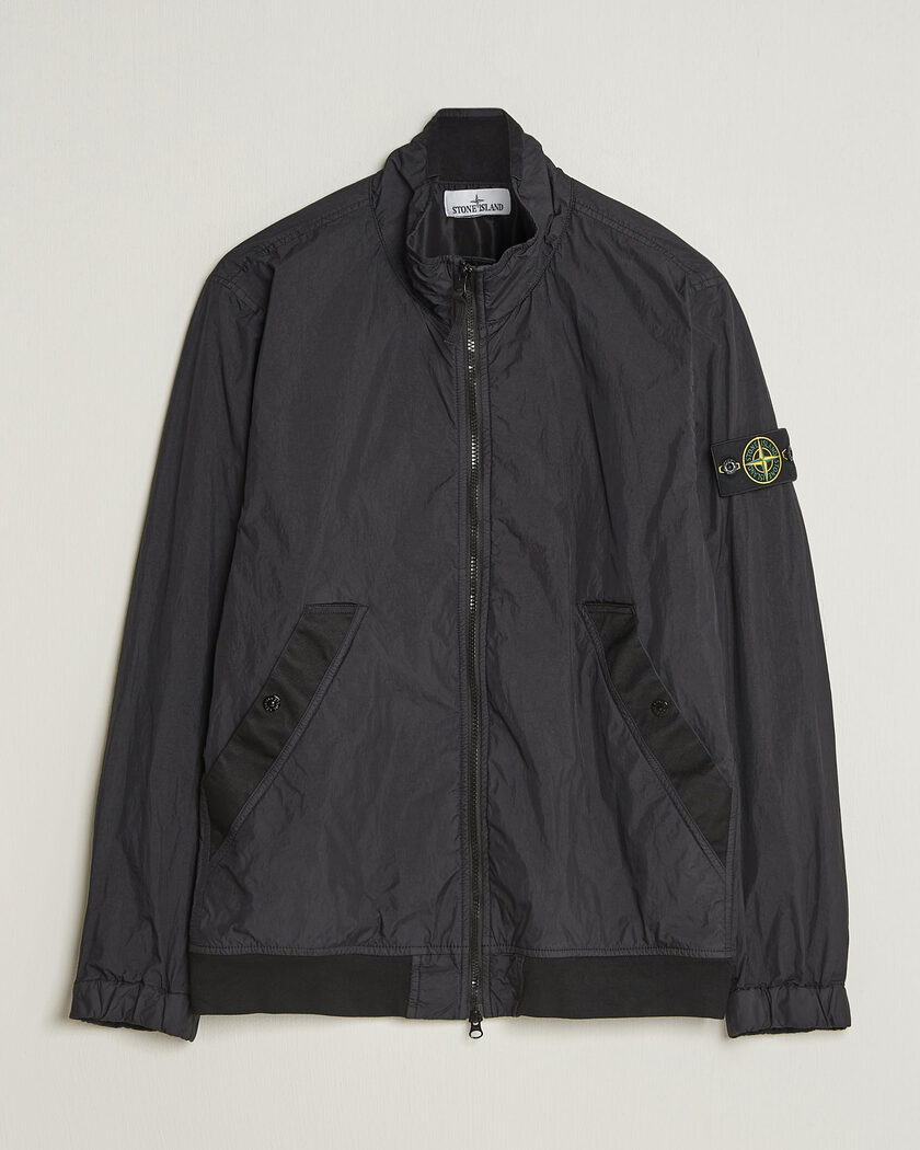 Stone Island Crinkle Reps Jacket Black – Sort