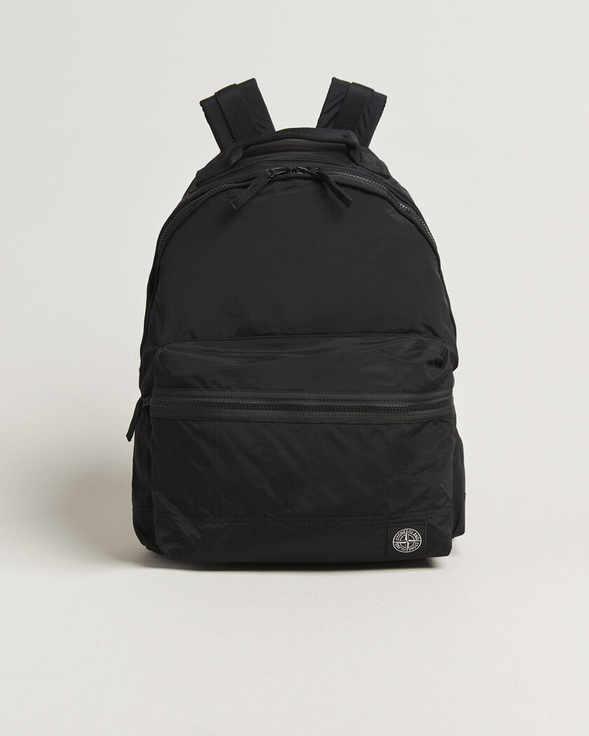 Stone Island Nylon Metal Backpack Black – Sort