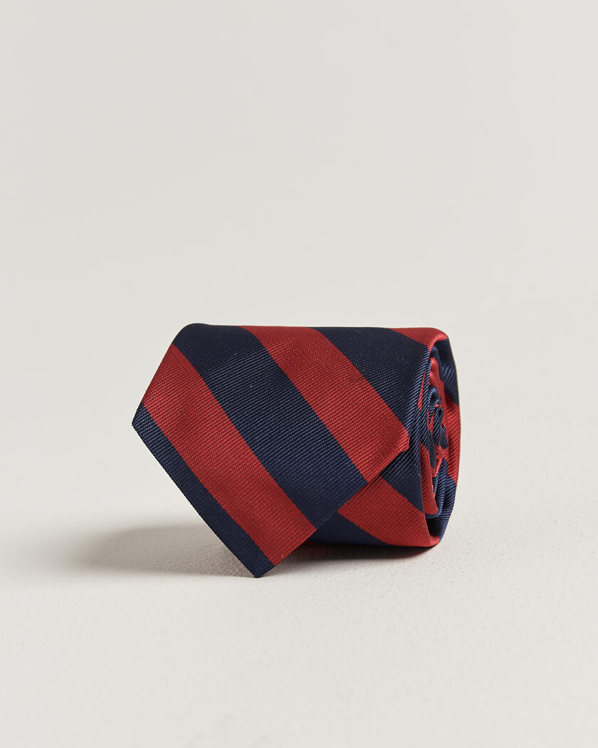 Polo Ralph Lauren Striped Club Tie Navy/Red – Flerfarvet