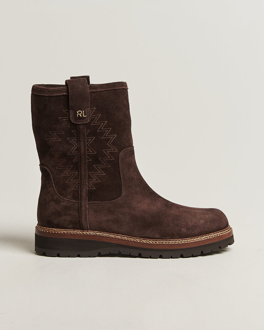 Polo Ralph Lauren Alpine Pullover Boot Dark Chocolate – Brun