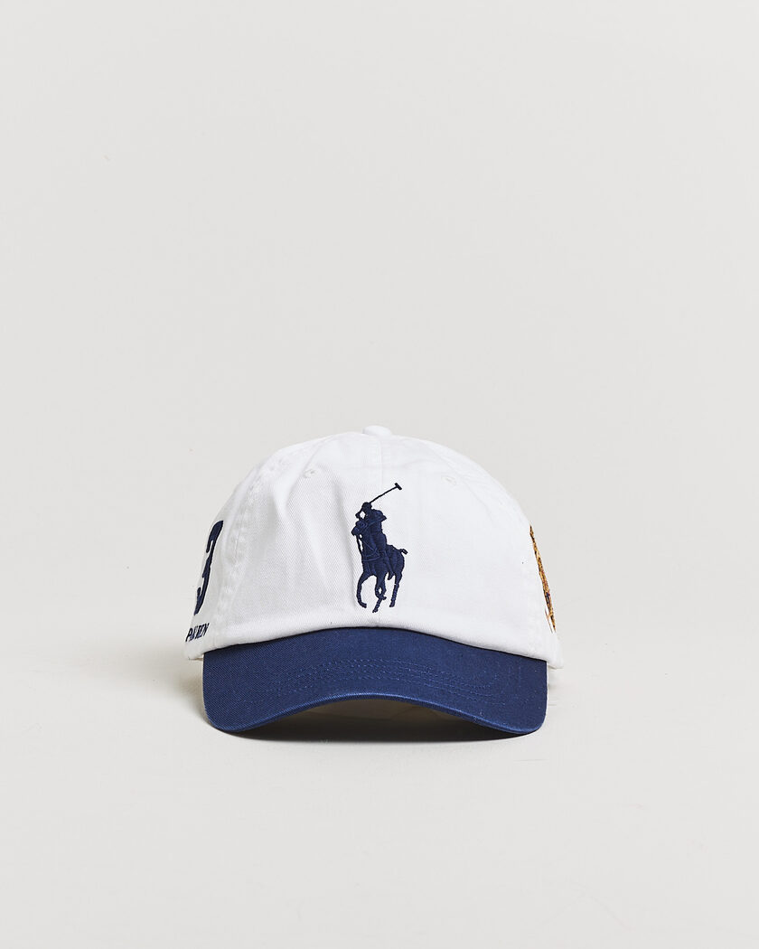 Polo Ralph Lauren Big Pony Twill Cap Ceramic White – Hvid