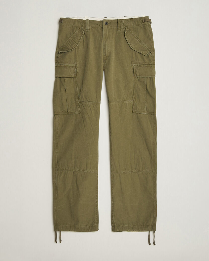 Polo Ralph Lauren Rustic Canvas Cargo Pants Outdoors Olive – Grøn