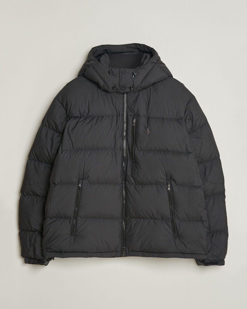 Polo Ralph Lauren Ripstop Puffer Jacket Polo Black – Sort